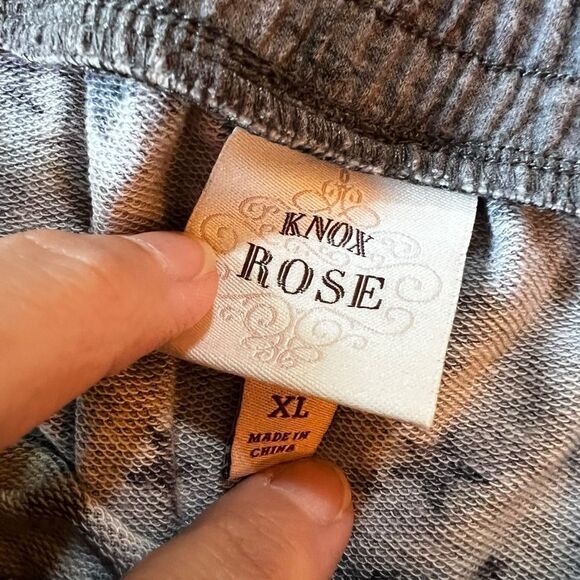 Knox Rose Gray Star Joggers XL - Picture 3 of 7
